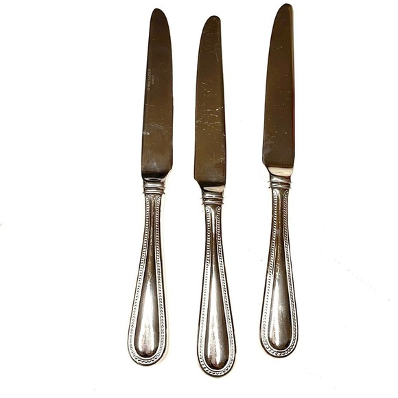 WALLACE Regal Pearl Stainless Steel Flatware 24 Pieces - Picture 2 of 12